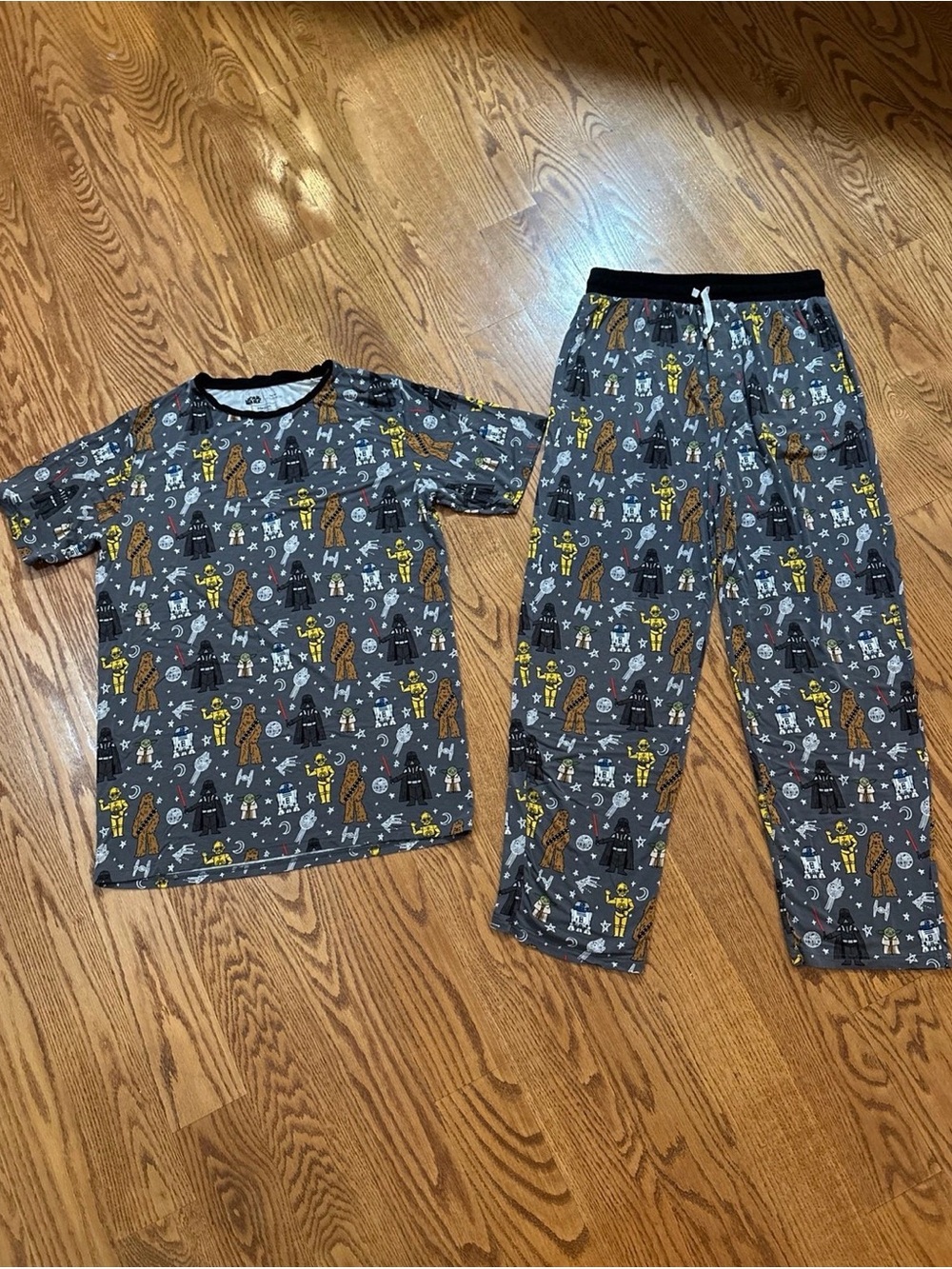 Little Sleepies Star Wars Bamboo Pajama Set Adult Medium